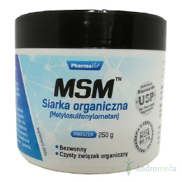 MSM siarka organiczna proszek 250g Pharmovit
